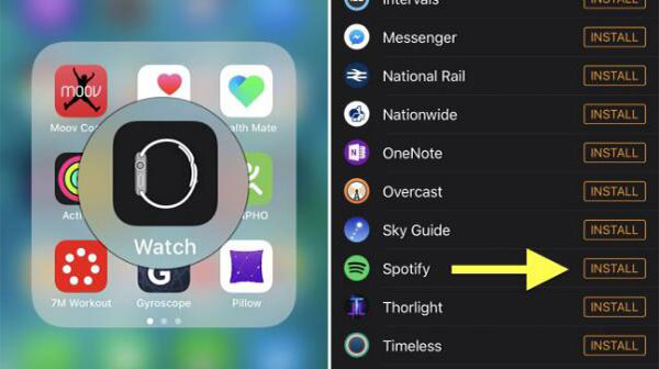 Can apple watch use spotify without phone